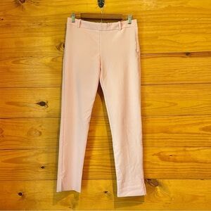 Mango Suit Bubblegum Pink Straight Leg Split Hem Office Work Dress Pants 6